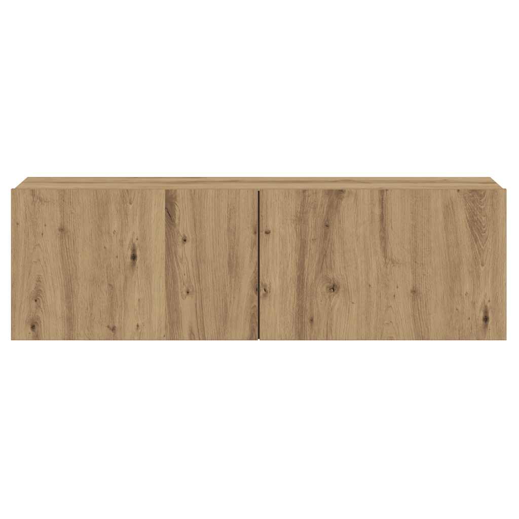TV-Wandschrank Artisan-Eiche 80x30x30 cm Holzwerkstoff