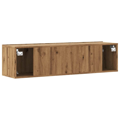TV-Wandschrank Artisan-Eiche 120x30x30 cm Holzwerkstoff