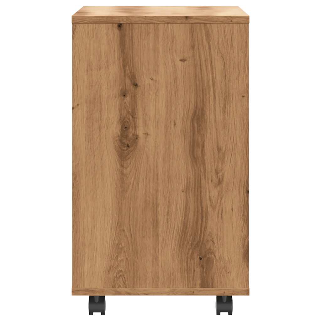 Beistelltisch Artisan-Eiche 70x35x55 cm Holzwerkstoff