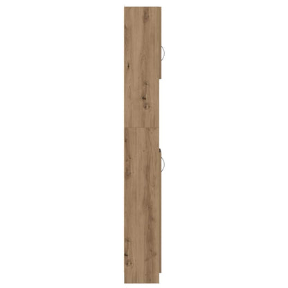 Badezimmerschrank Artisan Oak 32x25,5x190 cm Holzwerkstoff