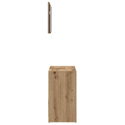 2-tlg. Badmöbel-Set Artisan-Eiche Holzwerkstoff