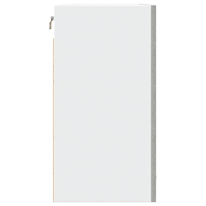 Hängeschrank Lyon Betongrau 80x31x60 cm Holzwerkstoff