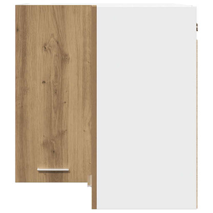 Eck-Hängeschrank Lyon Artisan-Eiche 57x57x60 cm Holzwerkstoff
