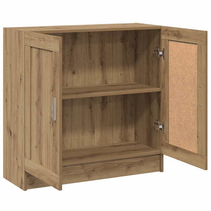 Bücherschrank Artisan-Eiche 82,5x30,5x80 cm Holzwerkstoff