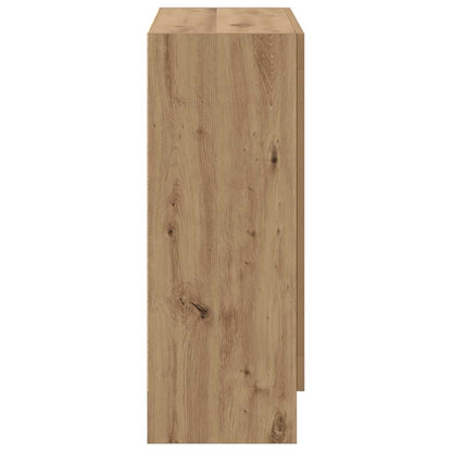 Bücherschrank Artisan-Eiche 82,5x30,5x80 cm Holzwerkstoff