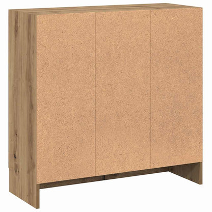 Bücherschrank Artisan-Eiche 82,5x30,5x80 cm Holzwerkstoff