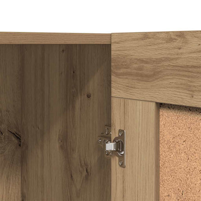 Bücherschrank Artisan-Eiche 82,5x30,5x80 cm Holzwerkstoff