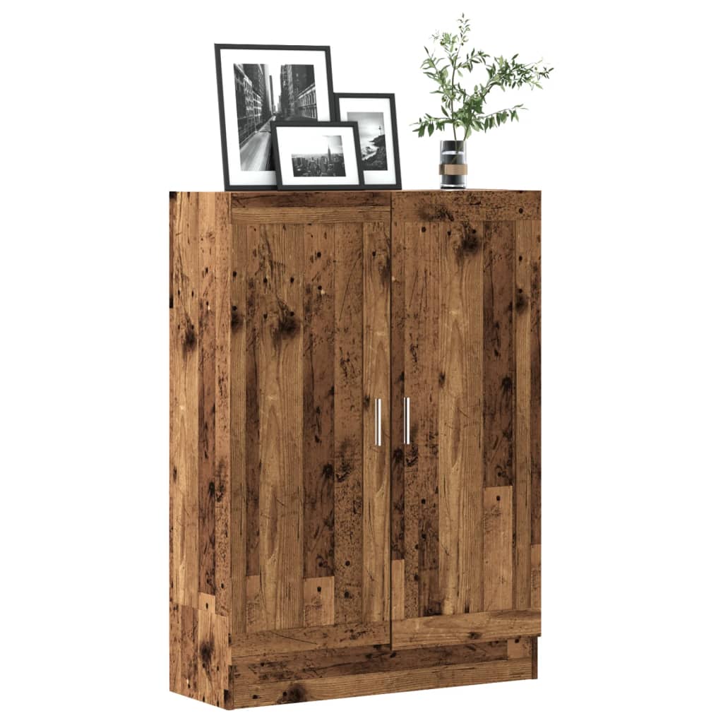 Bücherschrank Altholz-Optik 82,5x30,5x115 cm Holzwerkstoff