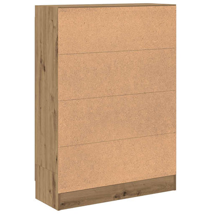 Bücherschrank Artisan-Eiche 82,5x30,5x115 cm Holzwerkstoff