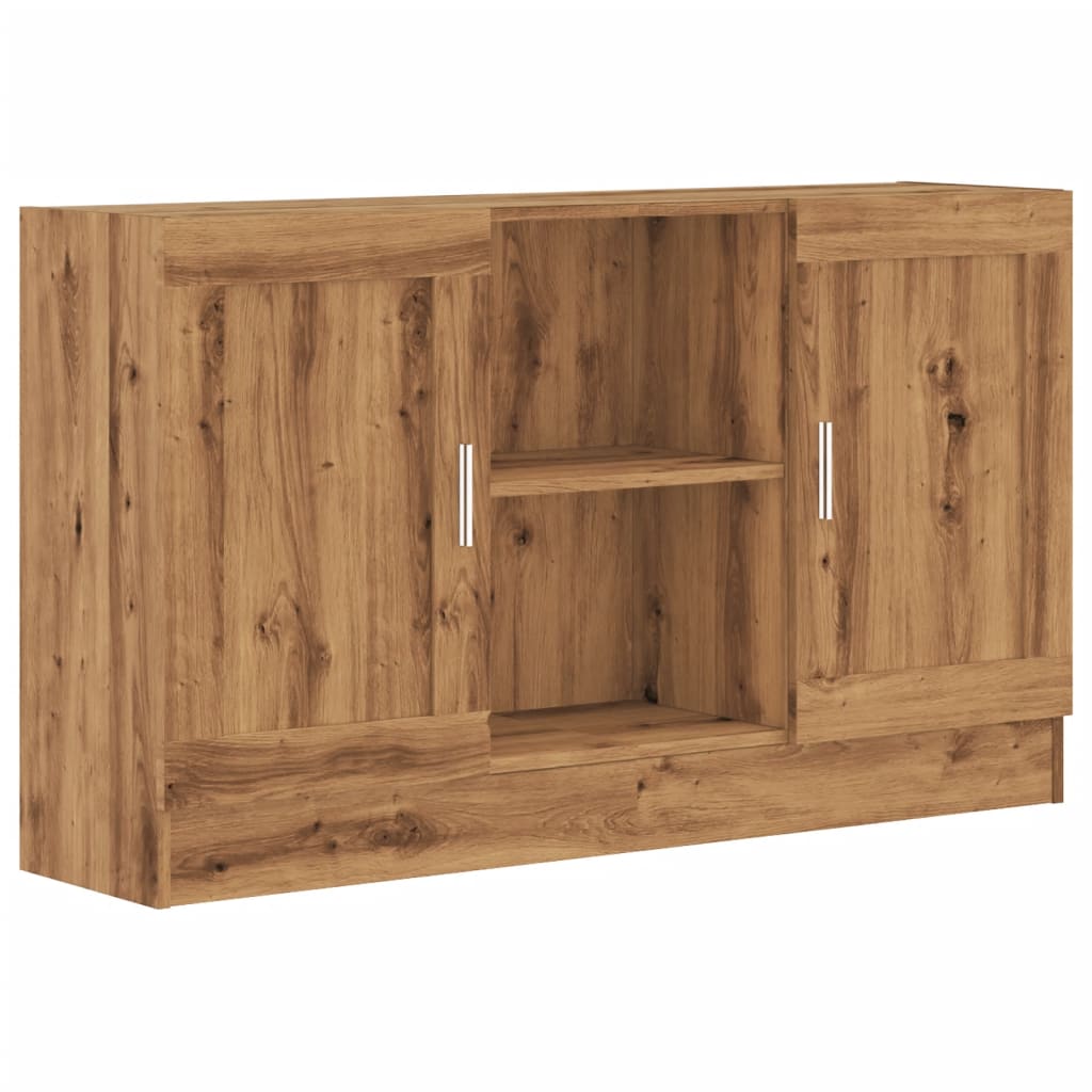 Sideboard Artisan-Eiche 120x30,5x70 cm Holzwerkstoff