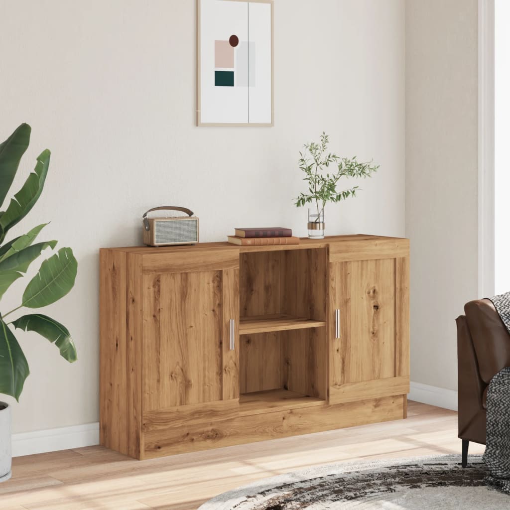 Sideboard Artisan-Eiche 120x30,5x70 cm Holzwerkstoff