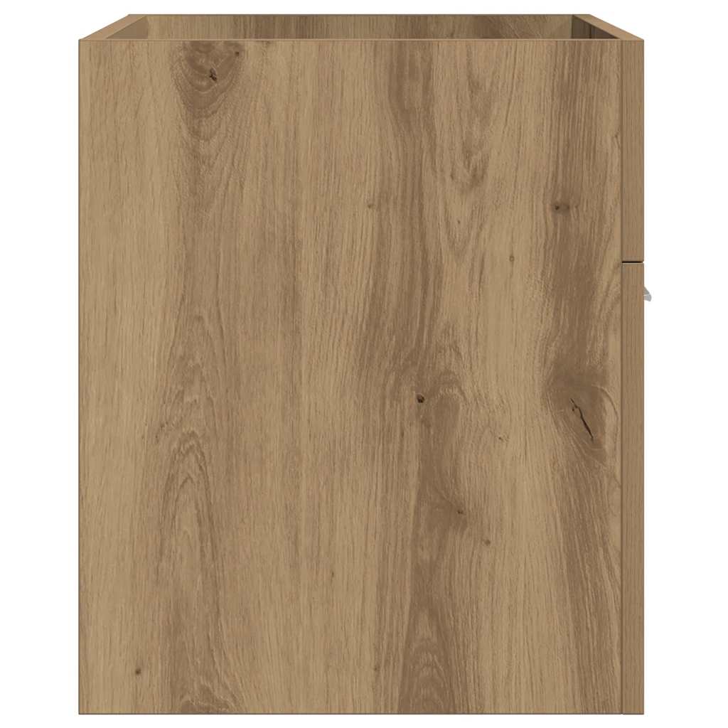 Waschbeckenunterschrank Artisan-Eiche 80x38,5x46 Holzwerkstoff