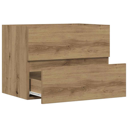Badschrank Artisan-Eiche 60x38,5x45 cm Holzwerkstoff