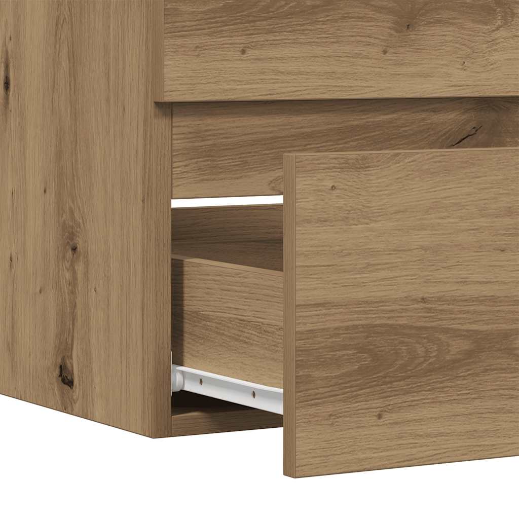 Badschrank Artisan-Eiche 60x38,5x45 cm Holzwerkstoff