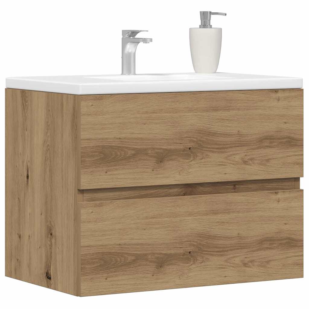 Badschrank Artisan-Eiche 60x38,5x45 cm Holzwerkstoff