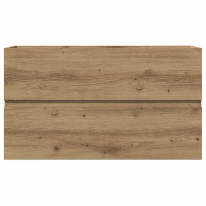 Bad-Hängeschrank Artisan-Eiche 80x38,5x45 cm Holzwerkstoff