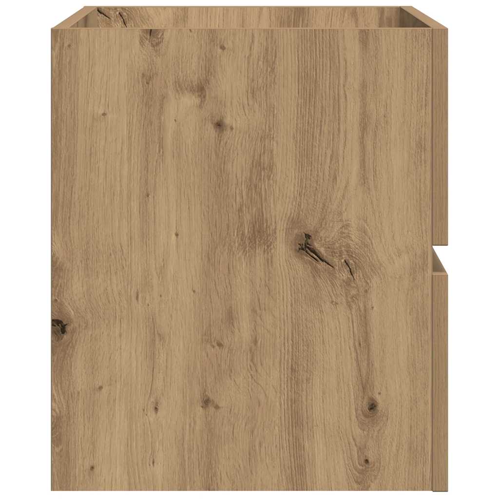 Bad-Hängeschrank Artisan-Eiche 80x38,5x45 cm Holzwerkstoff