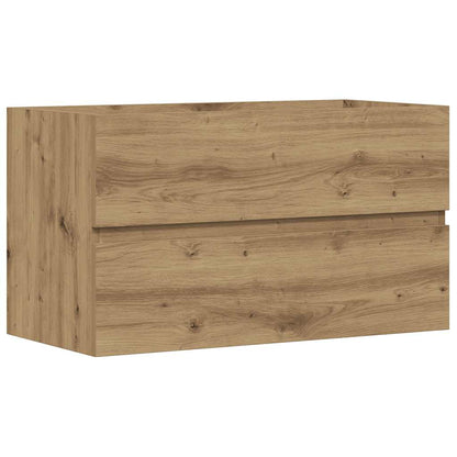 Waschbeckenunterschrank Artisan-Eiche 90x38,5x45 Holzwerkstoff