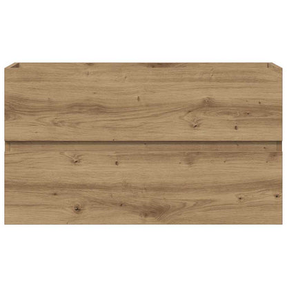 Waschbeckenunterschrank Artisan-Eiche 90x38,5x45 Holzwerkstoff