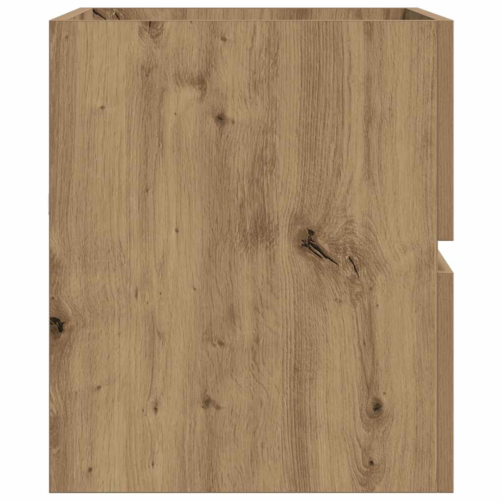 Waschbeckenunterschrank Artisan-Eiche 90x38,5x45 Holzwerkstoff