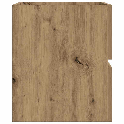 Waschbeckenunterschrank Artisan-Eiche 90x38,5x45 Holzwerkstoff