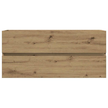 Waschbeckenschrank Artisan-Eiche 100x38,5x45 cm Holzwerkstoff
