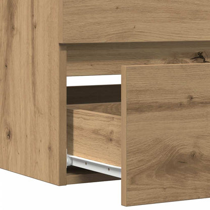 Waschbeckenschrank Artisan-Eiche 100x38,5x45 cm Holzwerkstoff