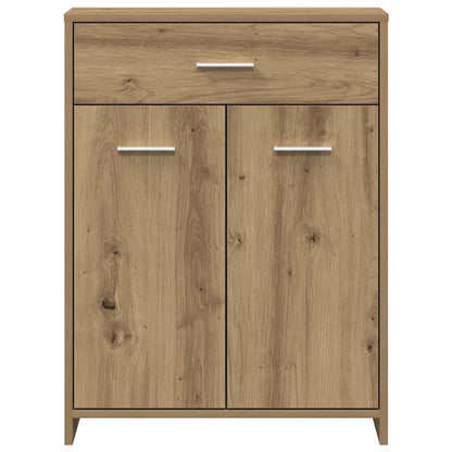 Badschrank Artisan-Eiche 60x33x80 cm Holzwerkstoff