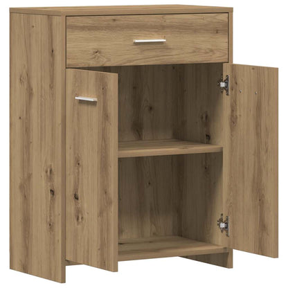 Badschrank Artisan-Eiche 60x33x80 cm Holzwerkstoff