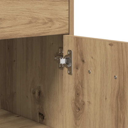 Badschrank Artisan-Eiche 60x33x80 cm Holzwerkstoff
