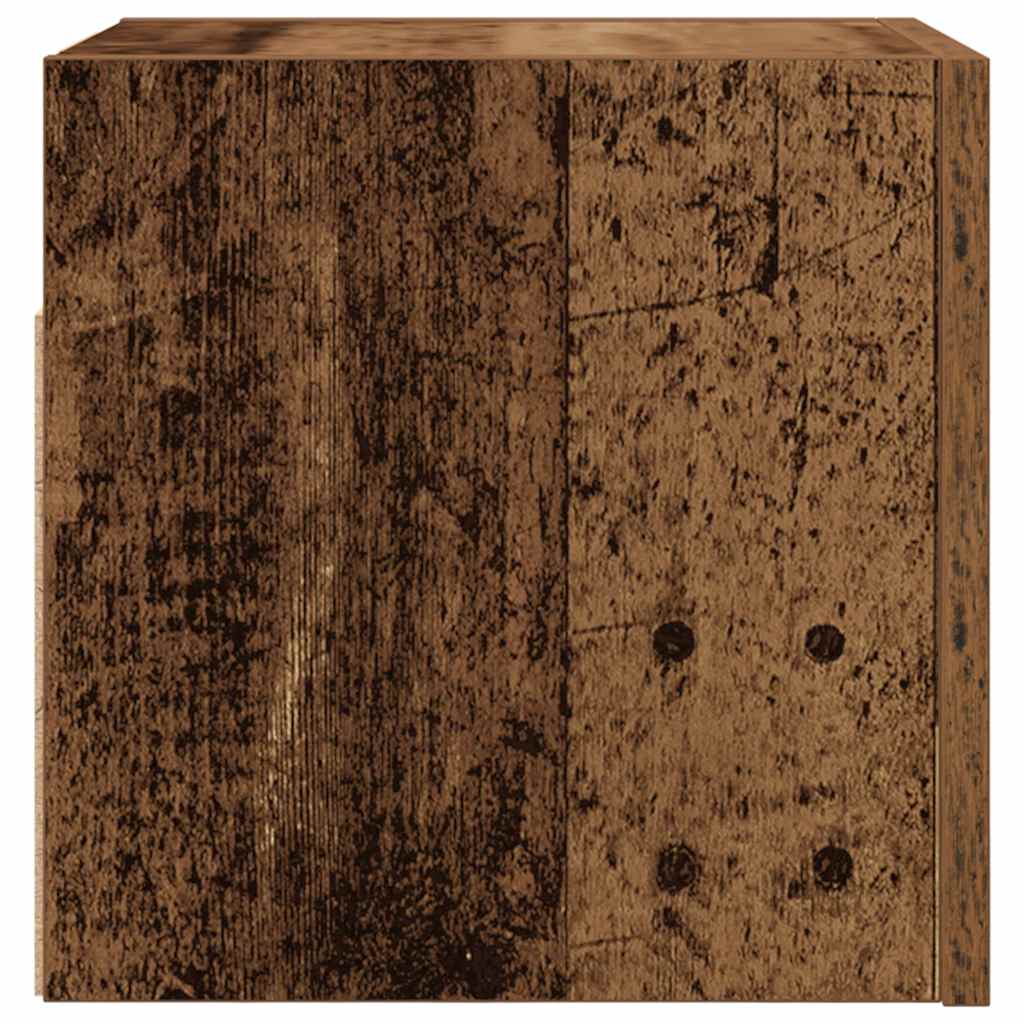 TV-Wandschrank Altholz-Optik 30,5x30x30 cm