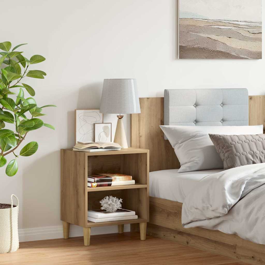Nachttisch Artisan-Eiche 40x30x50 cm Holzwerkstoff