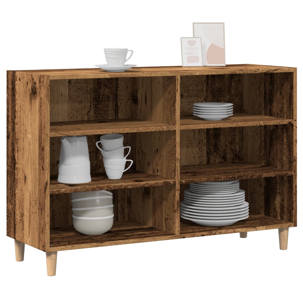 Sideboard Altholz-Optik 103,5x35x70 cm Holzwerkstoff