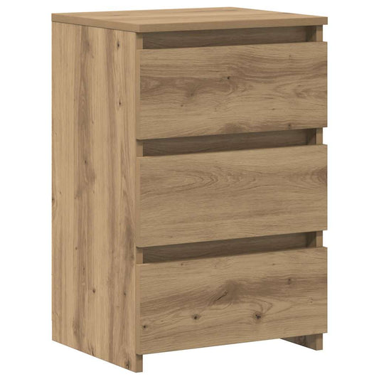 Nachttische 2 Stk. Artisan-Eiche 40x35x62,5 cm Holzwerkstoff