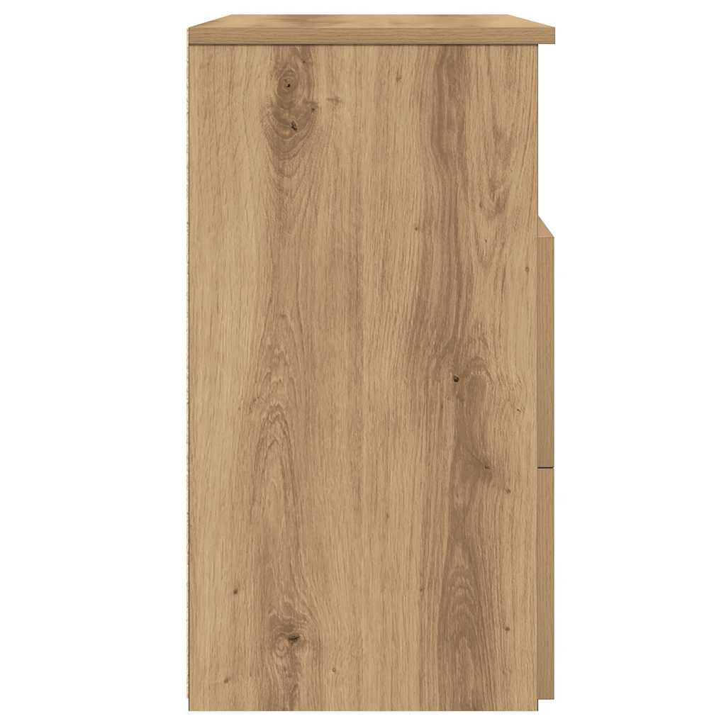 Nachttisch Artisan-Eiche 50x32x60 cm Holzwerkstoff