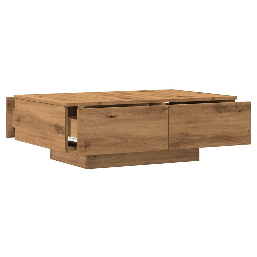 Couchtisch Artisan-Eiche 90x60x31 cm Holzwerkstoff