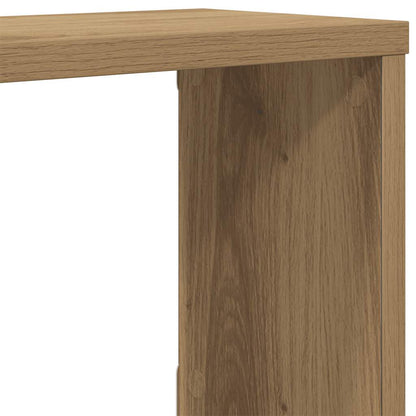 Würfel-Wandregale 4 Stk. Artisan-Eiche 100x15x30 Holzwerkstoff