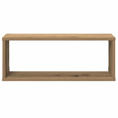 Wandregale 4 Stk. Artisan-Eiche 60x15x23 cm Holzwerkstoff