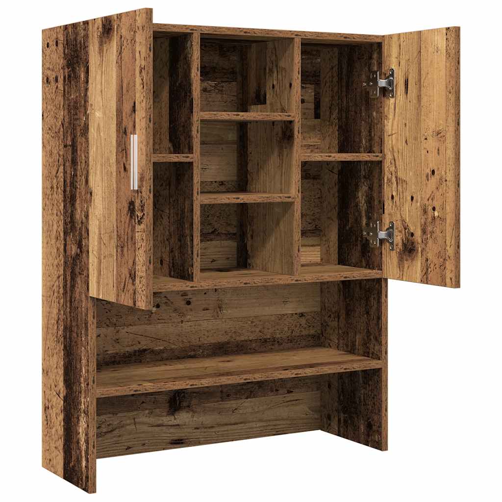 Waschmaschinenschrank Altholz-Optik 70,5x25,5x90 cm