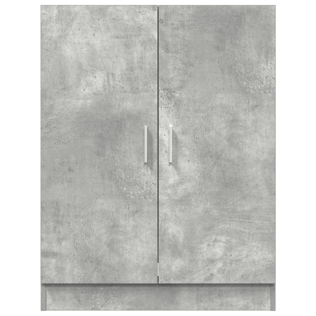 Waschmaschinenschrank Betongrau 70,5x71,5x91,5 cm