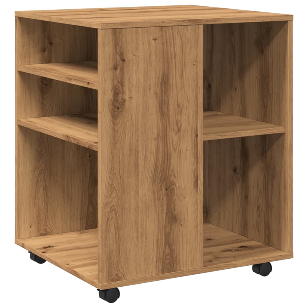 Rollschrank Artisan-Eiche 60x53x72 cm Holzwerkstoff