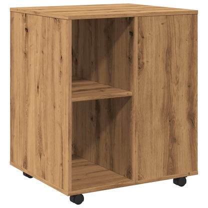 Rollschrank Artisan-Eiche 60x53x72 cm Holzwerkstoff