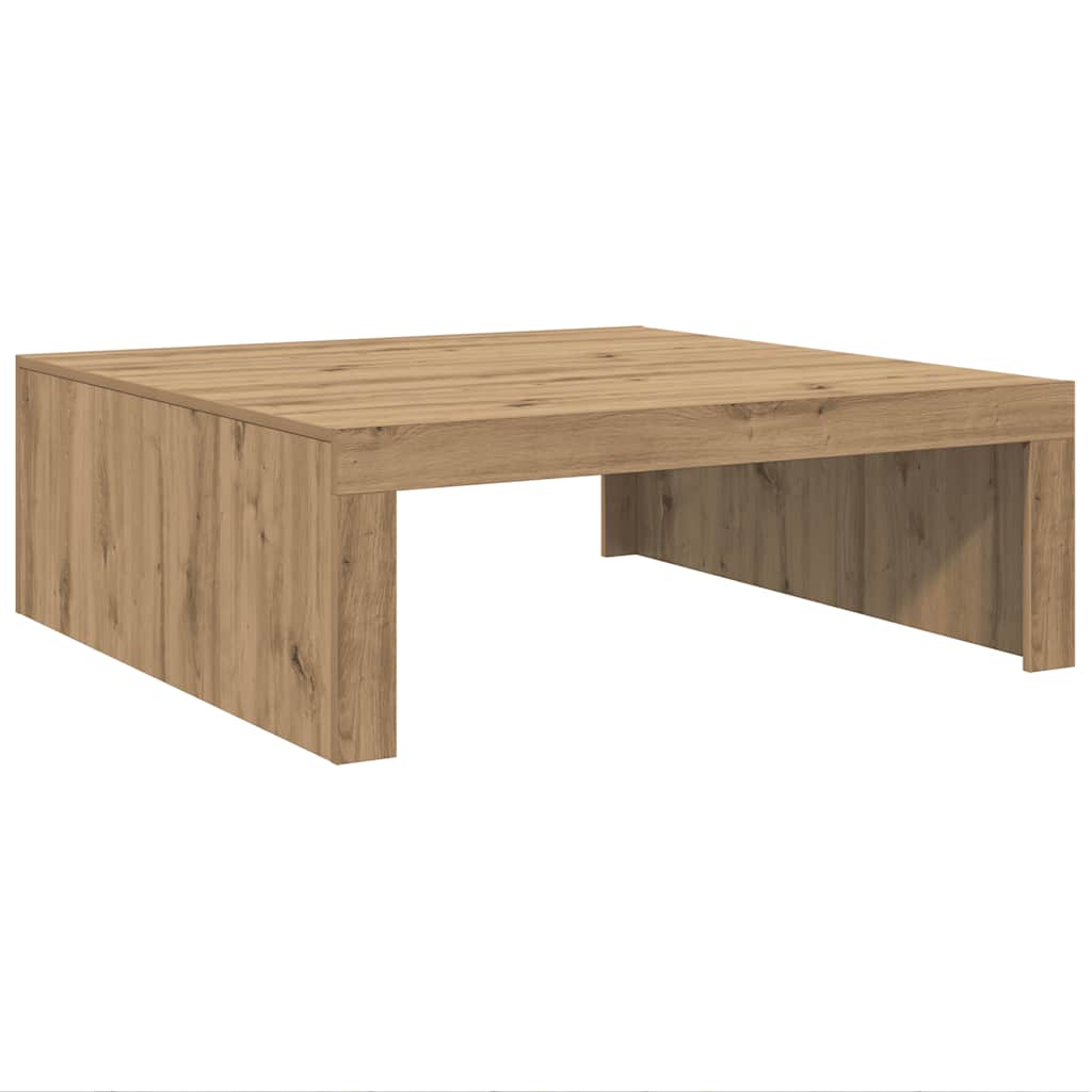 Couchtisch Artisan-Eiche 100x100x35 cm Holzwerkstoff