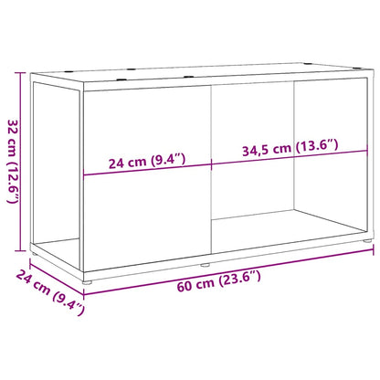 TV-Schrank Artisan-Eiche 60x24x32 cm Holzwerkstoff