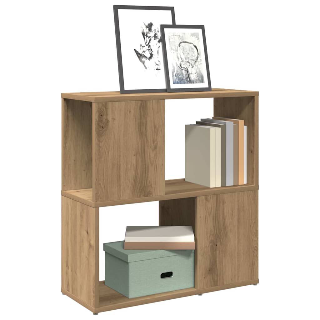 Bücherschrank Artisan-Eiche 60x24x63 cm Holzwerkstoff