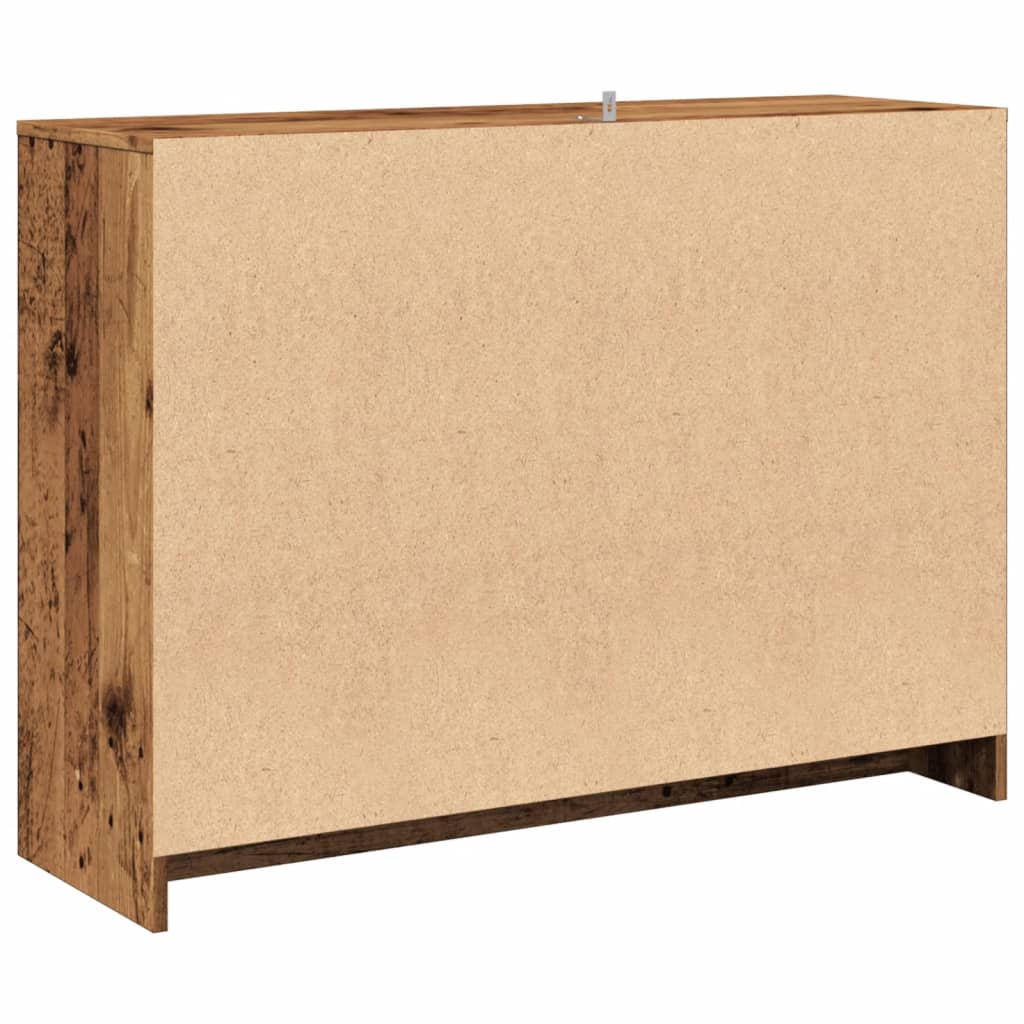 Sideboard Altholz-Optik 102x33x75 cm Holzwerkstoff