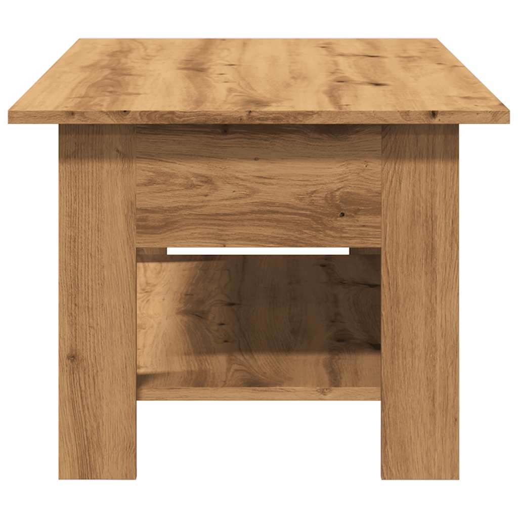 Couchtisch Artisan-Eiche 102x55x42 cm Holzwerkstoff