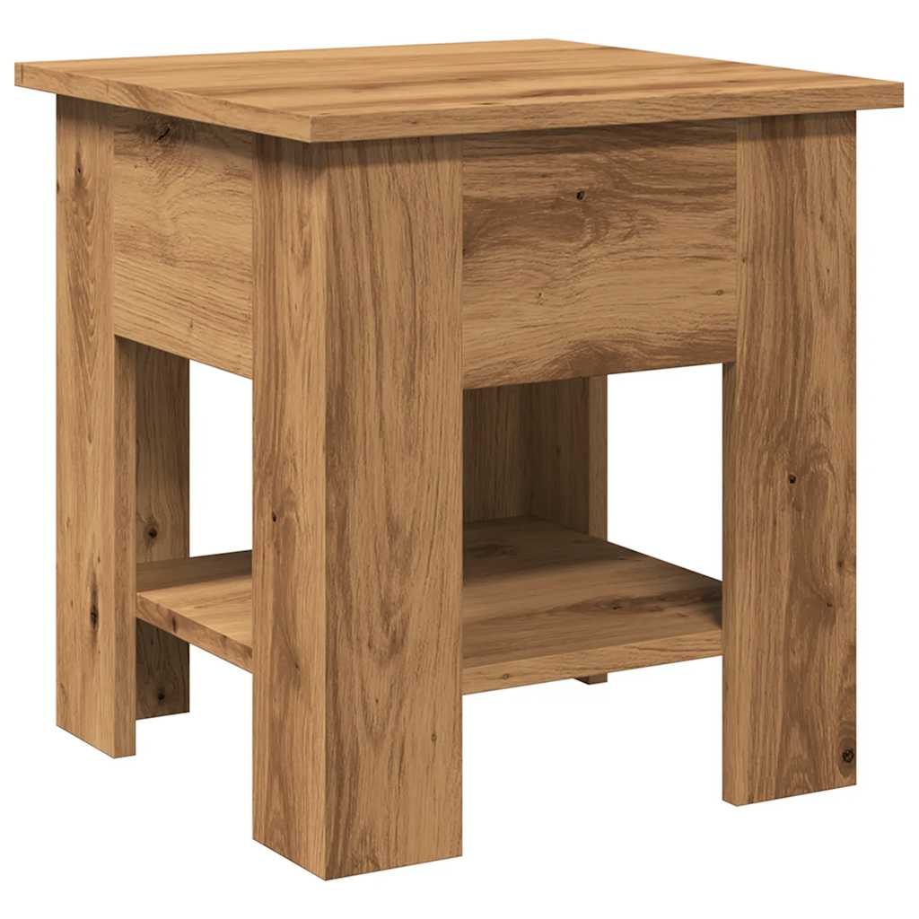 Couchtisch Artisan-Eiche 40x40x42 cm Holzwerkstoff