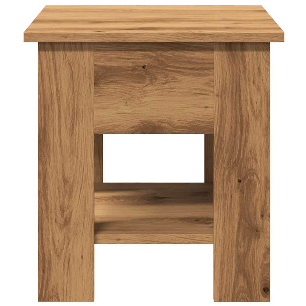 Couchtisch Artisan-Eiche 40x40x42 cm Holzwerkstoff