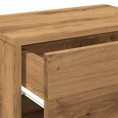 Wand-Nachttische 2 Stk. Artisan-Eiche